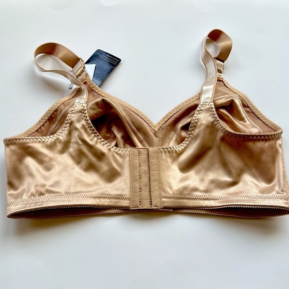 NWT Bali Nude Satin Bra size 42DD style 3820 - Picture 2 of 5